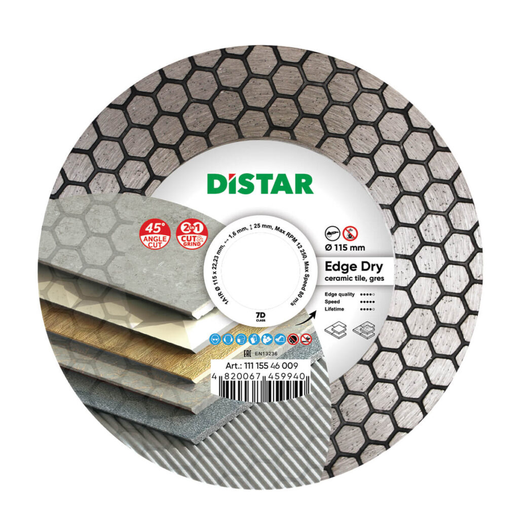 Diamond blade DISTAR 115 EDGE DRY