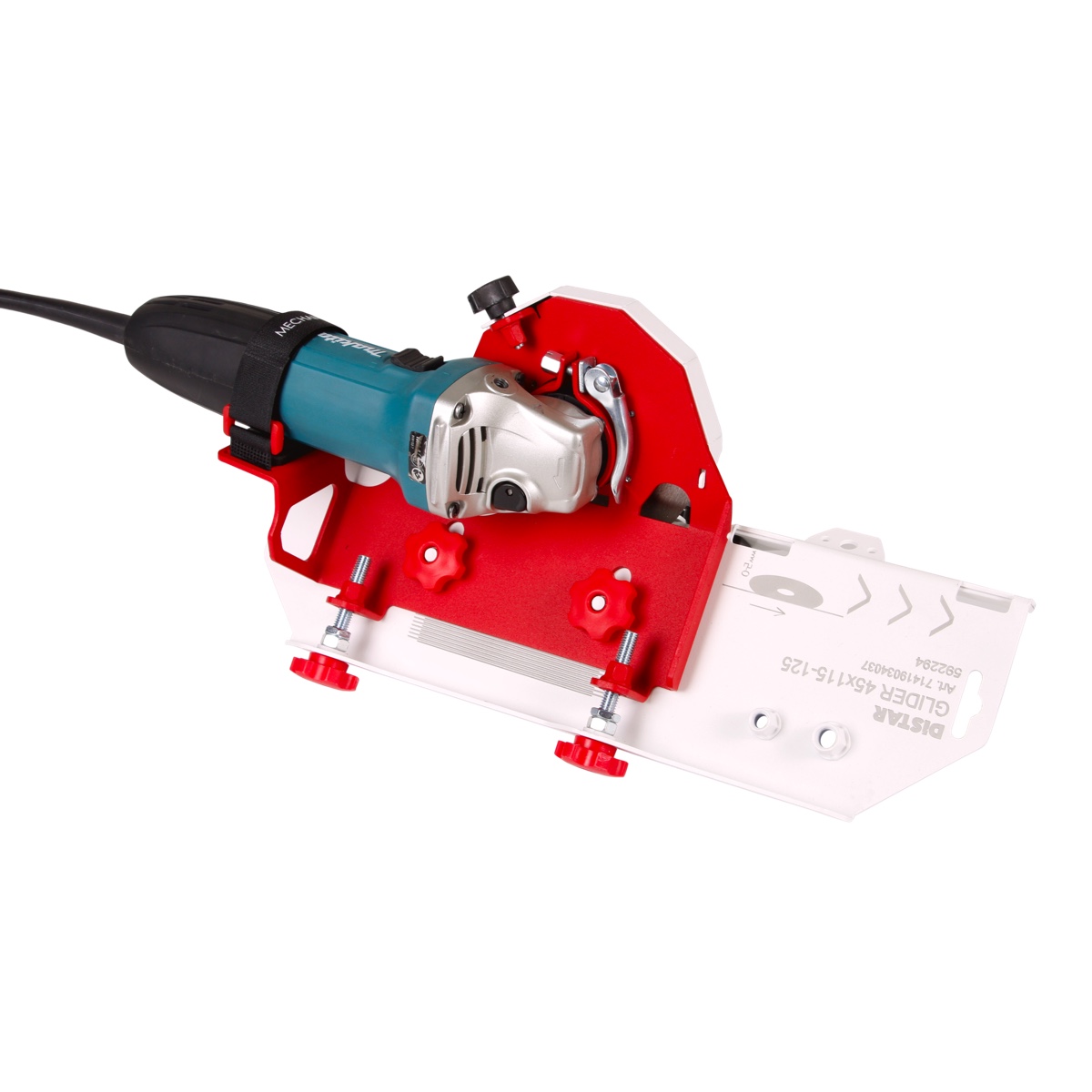 Large set screws and quick-release fasteners make work easier and increase performance.